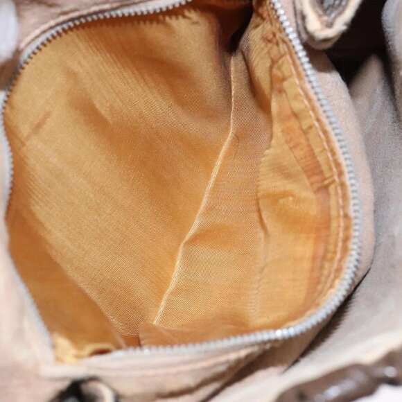 GUCCI GG Plus Supreme Shoulder Bag PVC Beige Gold Auth 137701 - Picture 11 of 16